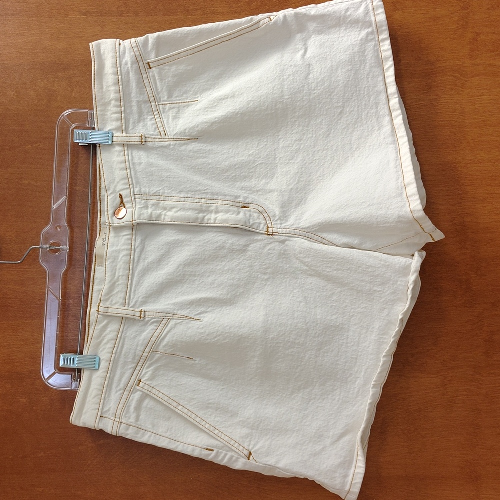 Universal Thread A-Line Shorts High Rise Midi Vintage Stretch